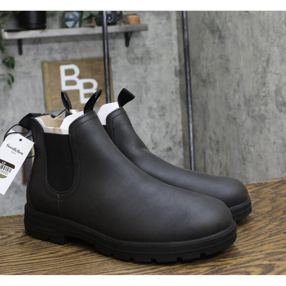 NWT Goodfellow & Co Mens Huxley Chelsea Boots 90971870 Black 11 - Picture 4 of 9